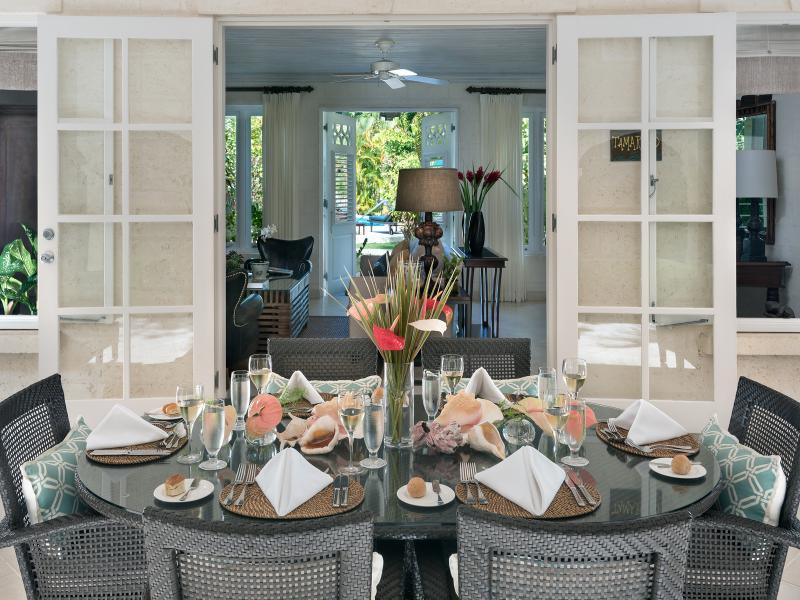 Coral Reef Club - Villa Ixora , Beachfront villas Barbados , Porters , St James , West Coast Barbados  