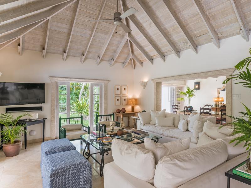 Bluff House & Cottage -Sandy Lane Beach , Beachfront villas Barbados , Sandy Lane Beach , Sandy Lane Estate , St James , West Coast Barbados  