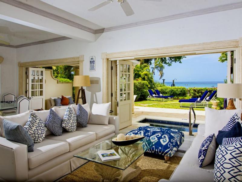 Mahogany Bay - Mahogany Pod , Beachfront villas Barbados , Paynes Bay , St James , West Coast Barbados  
